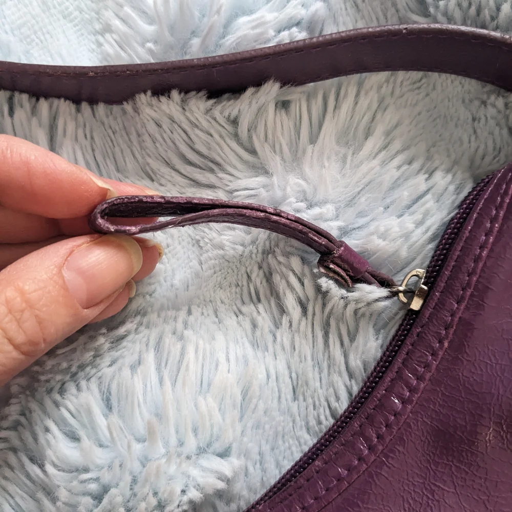 Baby Phat Shimmering Purple Shoulder Bag - Picture 8 of 13